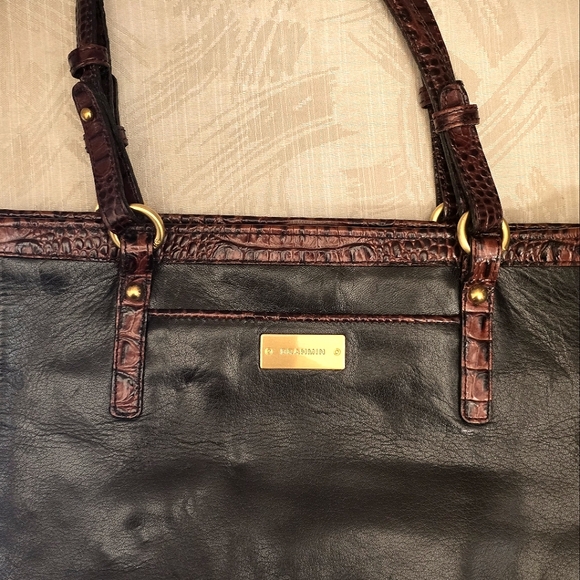 Brahmin Tote Bags Croc Leather - Picture 3 of 6